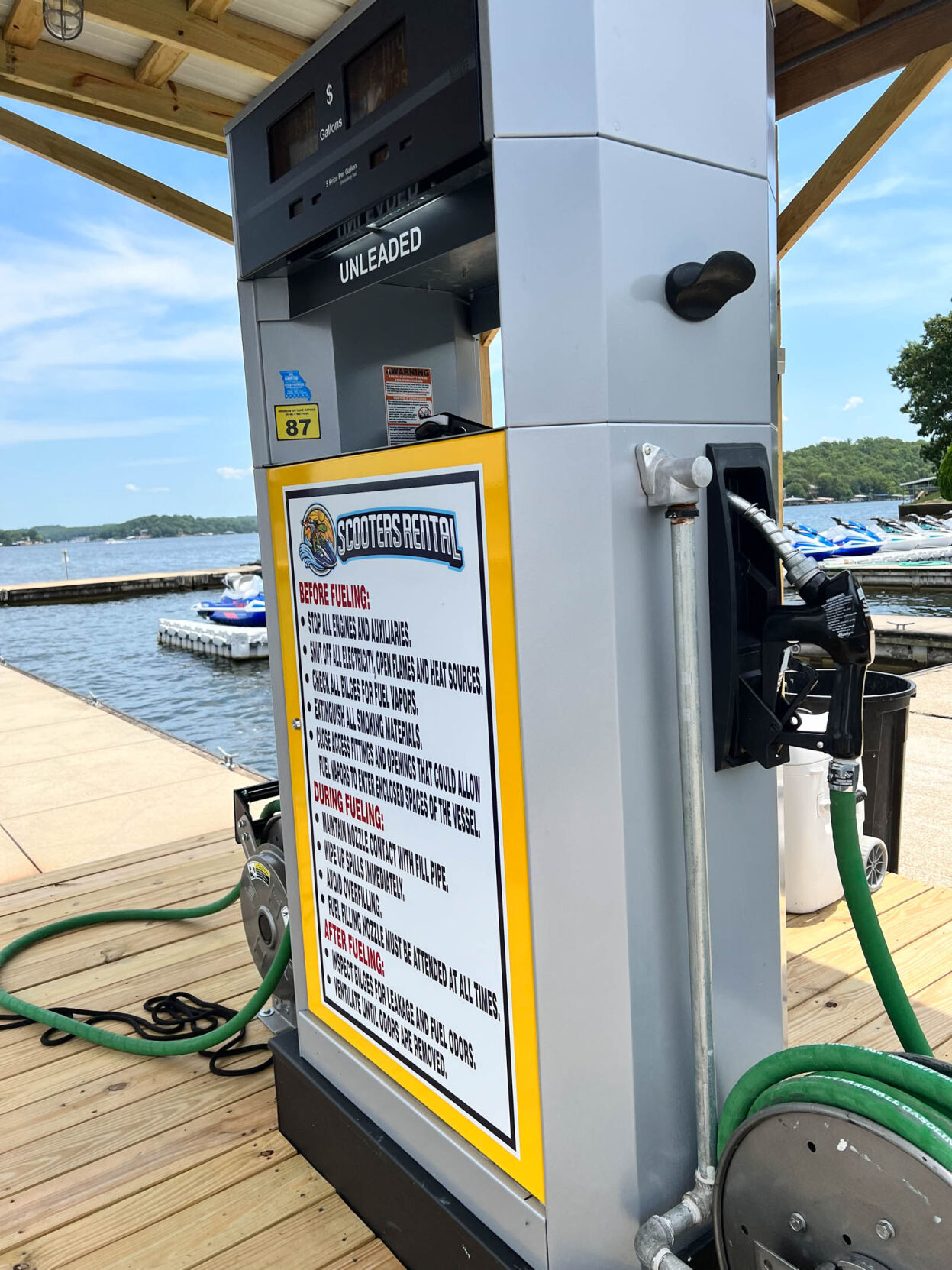 Scooters - Gas Pump
